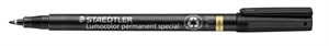 Staedtler Marker Lumocolor Perm Special 0,6 mm, czarny